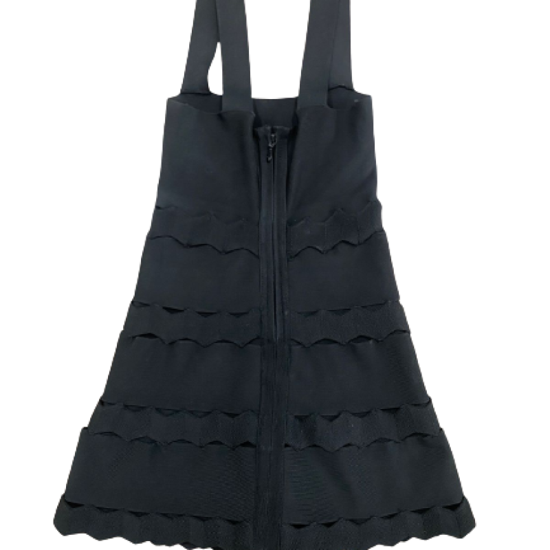 Macacão Curto Lolita Embellished Ed Especial Preta-M Macacão Curto Lolita Embellished Ed Especial Preta-M