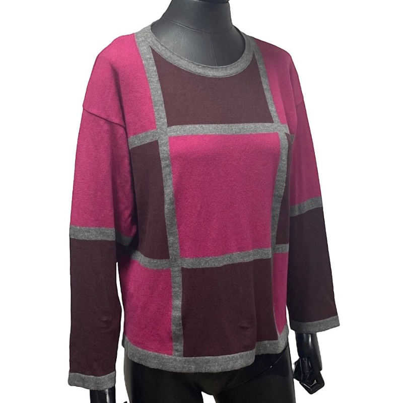 Malha Mixed Rosa - P