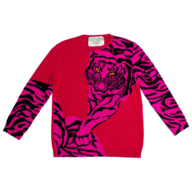 Malha Valentino Tigre Pink