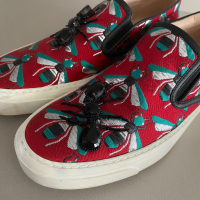 Slip On Gucci Embellished Mosca - 37
