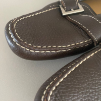 Mocassim Prada Couro Marrom - 37