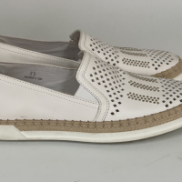 Mocassim Tods Embellished Couro Branco 