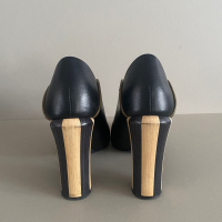 Mule Fendi Ankle Wrap Bicolor-35