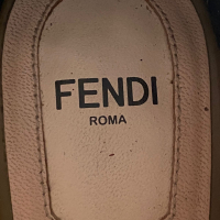Mule Fendi Ankle Wrap Bicolor-35