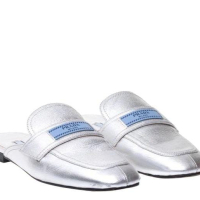 Mule Prada Prata - 37