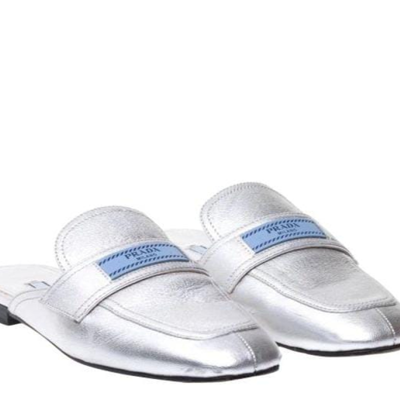 Mule Prada Prata - 37 Mule Prada Prata - 37
