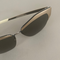 Óculos Christian Dior Mirrored Dourado - I206J