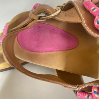 Papete Alexandre Birman Couro Caramelo - Corda Rosa-36