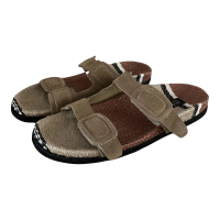 Papete Pedro Garcia Palha c/ Suede Bege - Nunca usada - 39