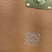 Pasta Loewe Vintage Couro Caramelo