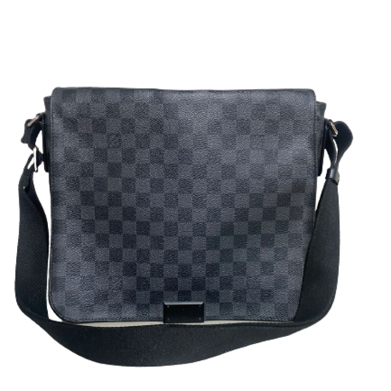 Bolsa Louis Vuitton District MM Damier Graphite Bolsa Louis Vuitton District MM Damier Graphite