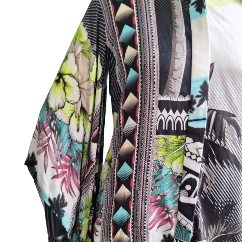 Camisa Adriana Barra Colorida-P Camisa Adriana Barra Colorida-P