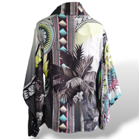 Camisa Adriana Barra Colorida-P