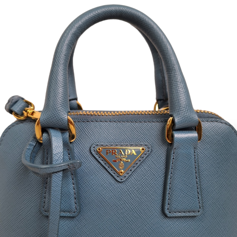 Bolsa Prada Mini Promenade Azul