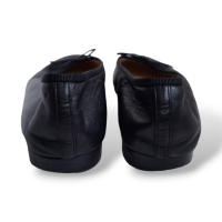 Sapatilha Chanel CC Cap Toe Couro Preta-38