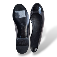 Sapatilha Chanel CC Cap Toe PVC - 33