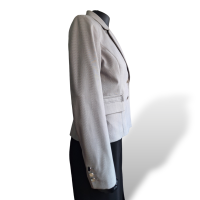 Blazer Calvin Klein Xadrez Cinza-40