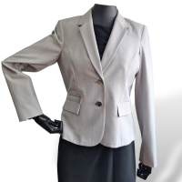 Blazer Calvin Klein Xadrez Cinza-40