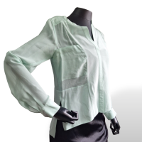 Blusa BCBG Maxazria Verde - Nunca Usada-P