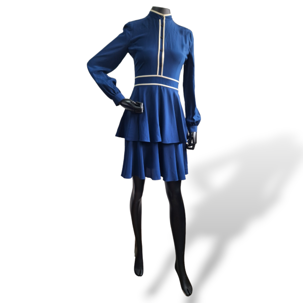 Vestido Tory Burch Azul Marinho - PP