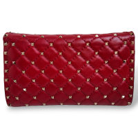 Bolsa Valentino Rockstud Spike Vermelha