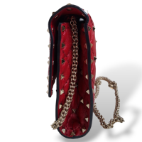 Bolsa Valentino Rockstud Spike Vermelha