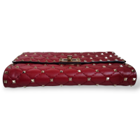 Bolsa Valentino Rockstud Spike Vermelha