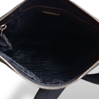 Bolsa Prada Messenger Nylon preta