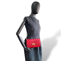 Bolsa Valentino Rockstud Spike Vermelha