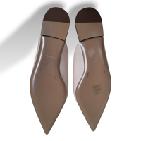 Mule Valentino Off White com Spike Dourada - 35