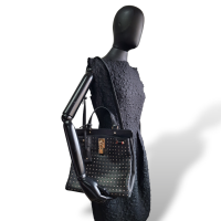 Bolsa Tote Valentino Joylock Handle Studs Preta