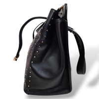 Bolsa Tote Valentino Joylock Handle Studs Preta