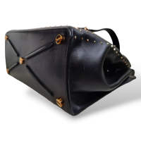 Bolsa Tote Valentino Joylock Handle Studs Preta