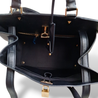 Bolsa Tote Valentino Joylock Handle Studs Preta