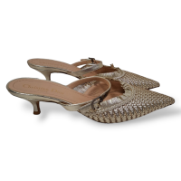 Mule Christian Dior Dourado
