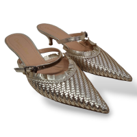 Mule Christian Dior Dourado