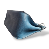 Bolsa Hermès Jypsiere 28 Clemence Azul