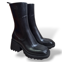 Bota Chloè Ankle Boot Slip On Preta - 36