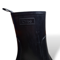 Bota Chloè Ankle Boot Slip On Preta - 36