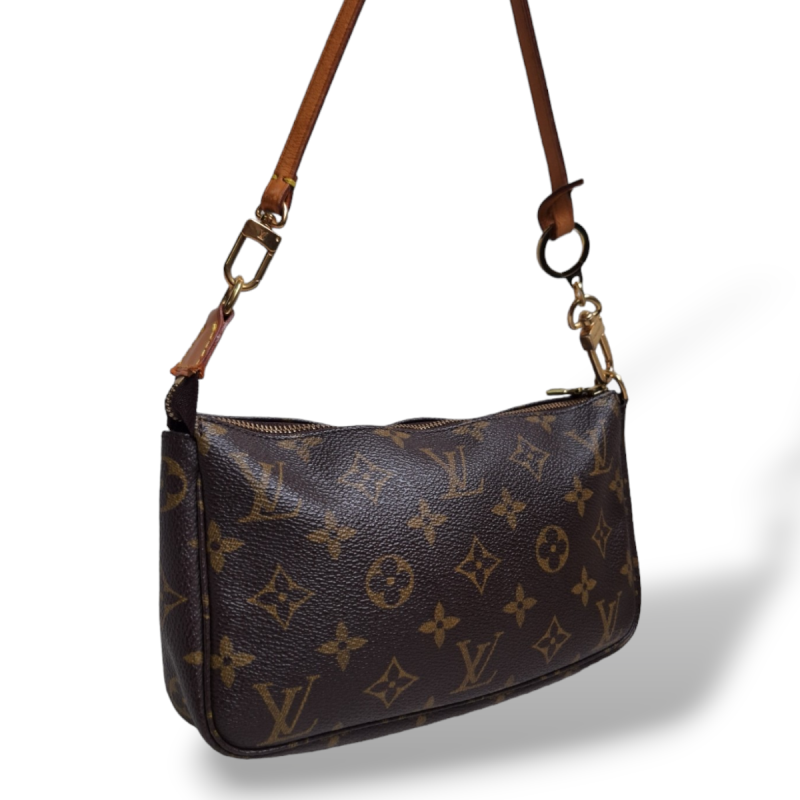 Bolsa Louis Vuitton Pochette Monograma Vintage Bolsa Louis Vuitton Pochette Monograma Vintage