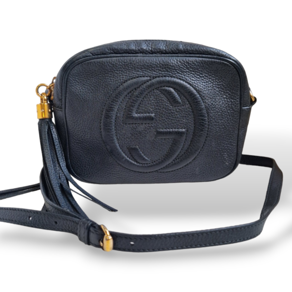 Bolsa Gucci Soho Preta
