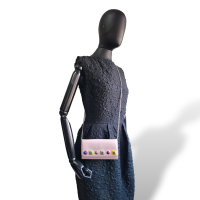Wallet on Chain Fendi Continentale Rosa 