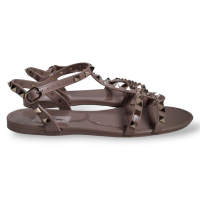 Sandália Valentino Summer Rockstud Bege