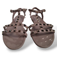 Sandália Valentino Summer Rockstud Bege