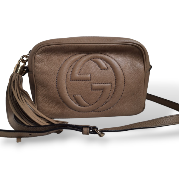 Bolsa Gucci Soho Disco Bege