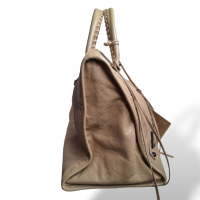 Bolsa Balenciaga Motorcycle City Bege
