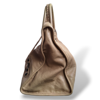 Bolsa Balenciaga Motorcycle City Bege