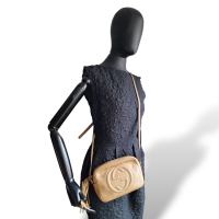 Bolsa Gucci Soho Disco Bege