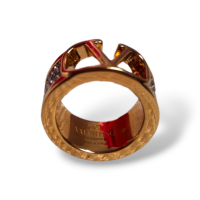 Anel Valentino Cristal V Logo