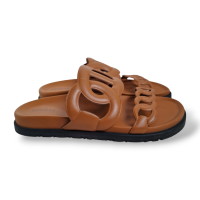 Sandália Hermès Extra em Nappa Natural